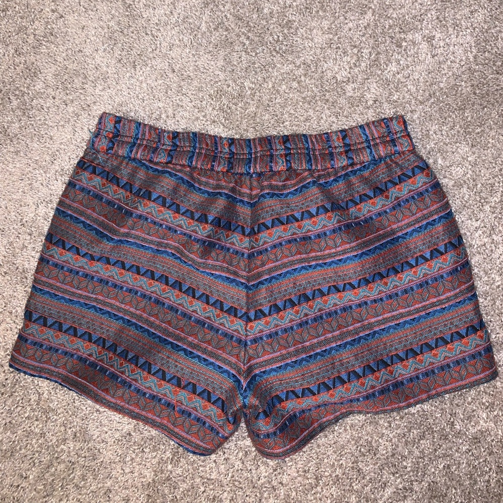 J Crew Red, Blue & Black High Waist shorts size 2 - Picture 9 of 9